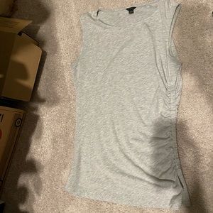 Ann Taylor scrunched sides tank